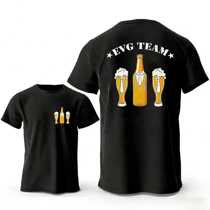 T-shirts graphiques pour hommes 2026 Équipe du Marié EVG TEAM