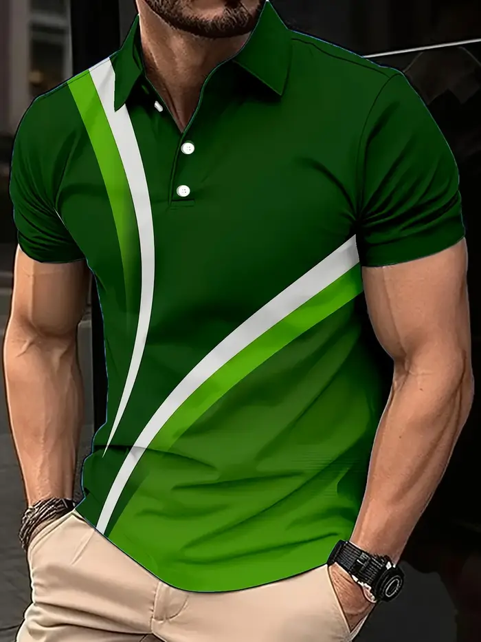 Polo à manches courtes pour homme