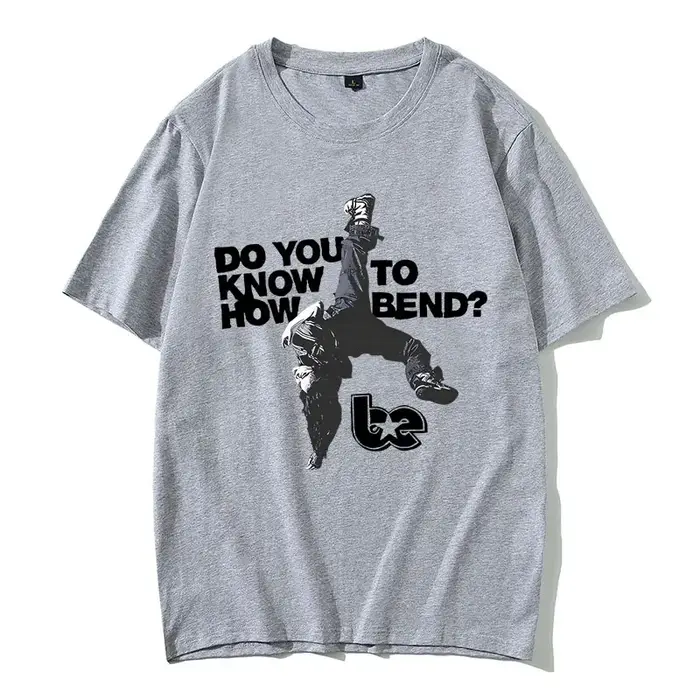 Frappé-moi dur et doux vous savez pour comment plier le même Style imprimé T-shirts hommes femmes mo