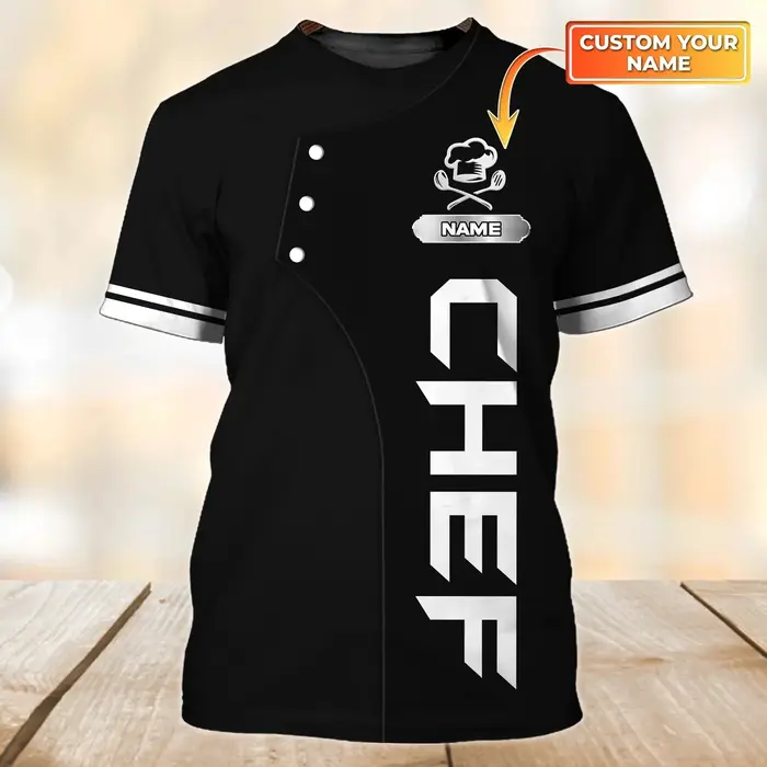 T-shirt unisexe Chef Life