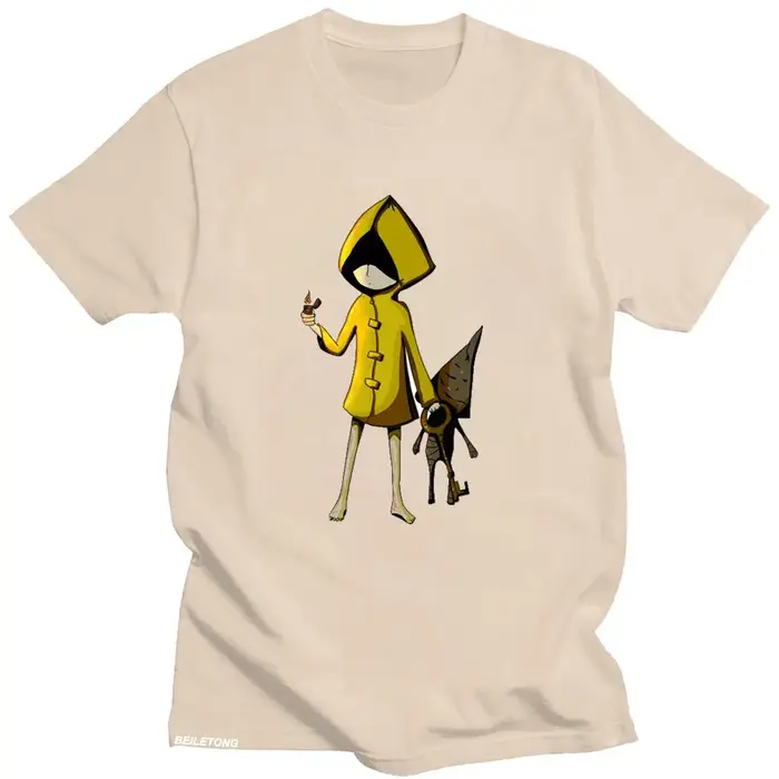 T-shirt à manches courtes Little Nightmares Mono Cartoon Print