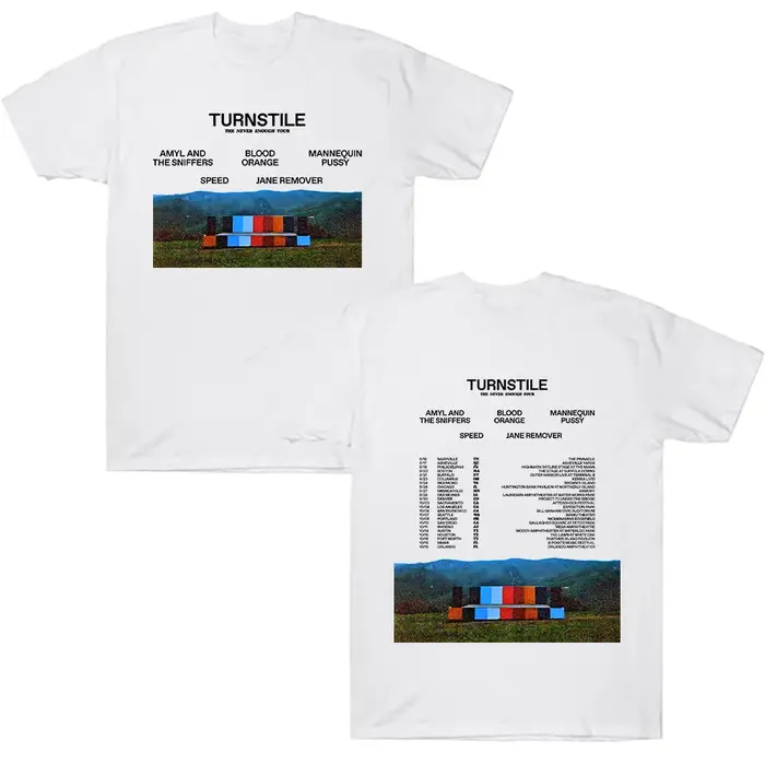Tourniquet The Never Enough Tour2025 t-shirt cadeau pour Fan coton col rond manches courtes Hip Hop Rock Street