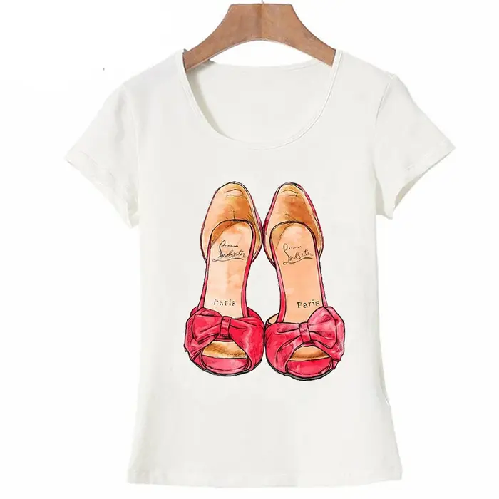 T-Shirt Vintage à la Mode pour Femme