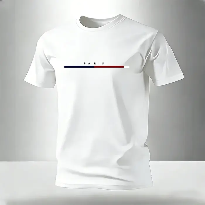 Ensemble homme T-shirt et pantalon de survêtement imprimé Paris