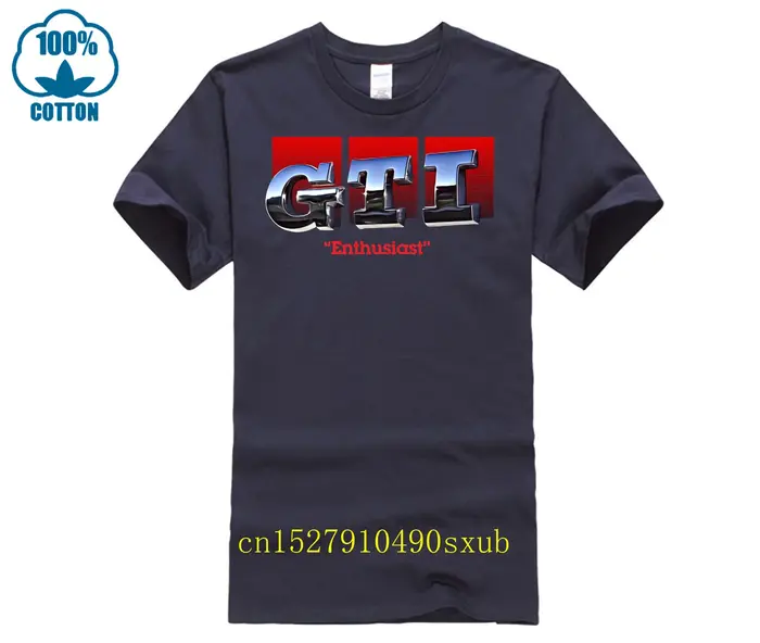 JDM GTI – T-Shirt à manches courtes et col rond pour homme