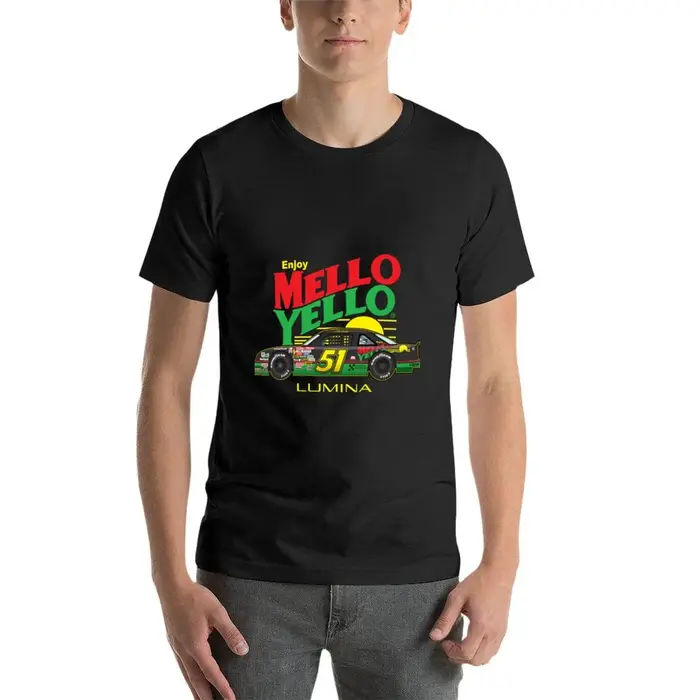 51 Mello Yello Cole Trickle Days of Thunder Illustration T-Shirt haut d'été chemises t-shirts graphiques plaine noir