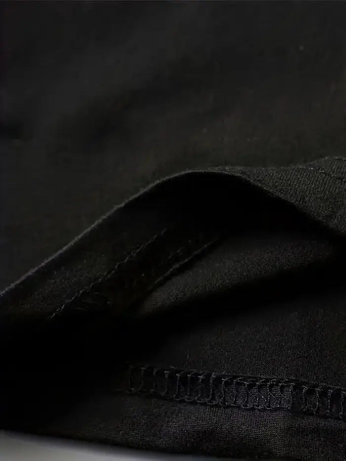 T-shirt décontracté à manches chauve-souris et col rond