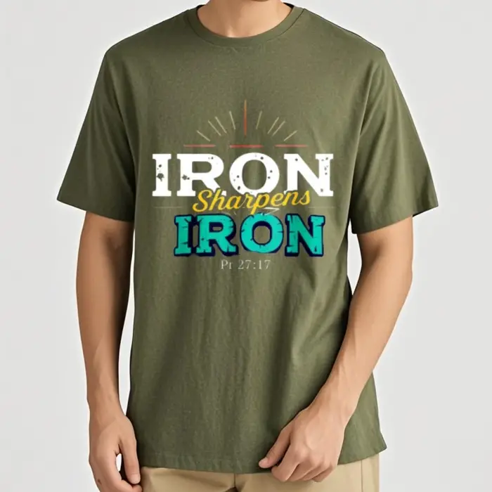 T-shirt unisexe à col rond pour homme