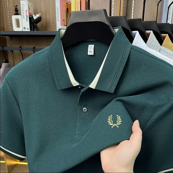 Polo homme 100% coton pur