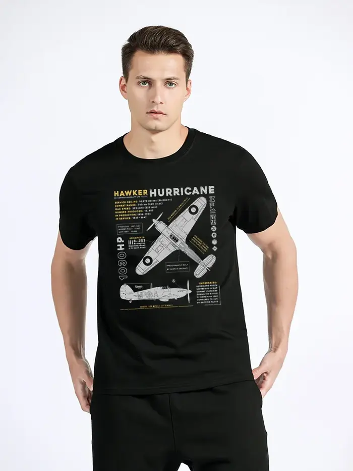 P-51 Mustang T-shirt Nord Américain Aviation Vintage Avion de html Hommes