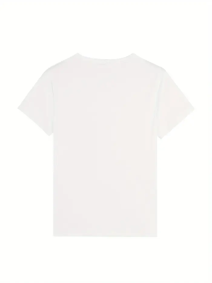 T-shirt à manches courtes chat mignon pour femme, amusant, printemps, été