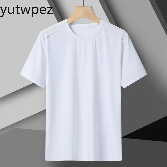 T-shirt de course réfléchissant pour femme, haute élasticité, respirant, séchage rapide, en soie gla