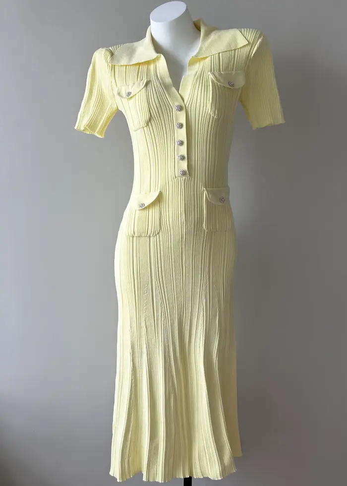 Robe midi élégante décontractée pour femme