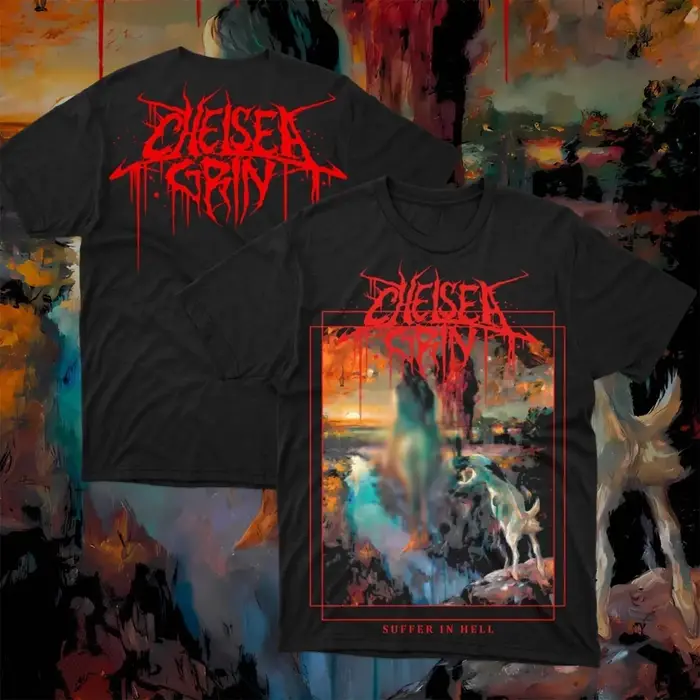 T-shirt décontracté Chelsea Grin Dead Core Band Dark Rock pour hommes et femmes