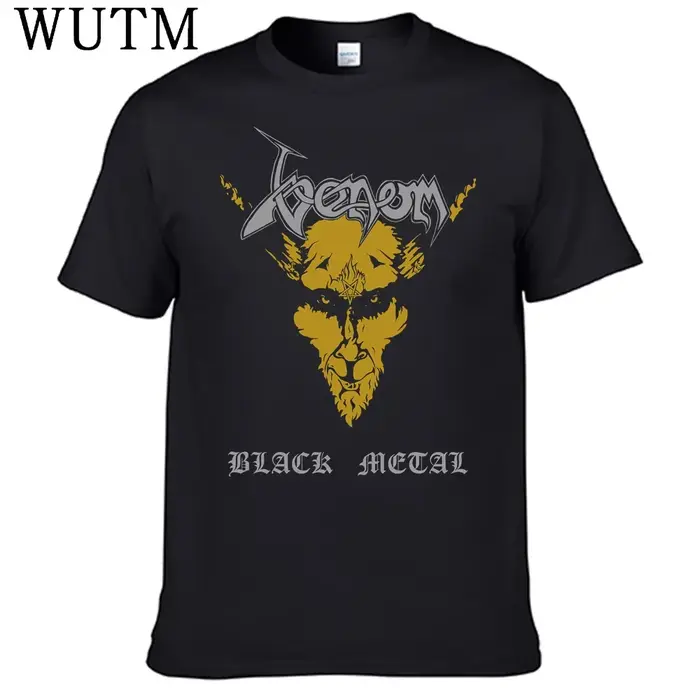 T-shirt Band Venom pour hommes, 100% coton