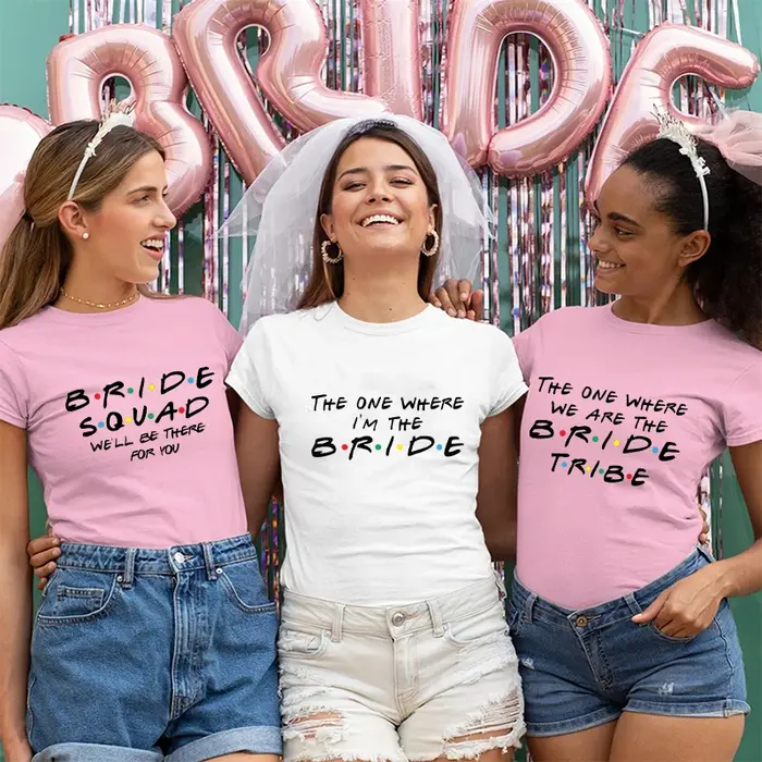 T-shirt « La fois où je suis la mariée » – T-shirts pour équipe