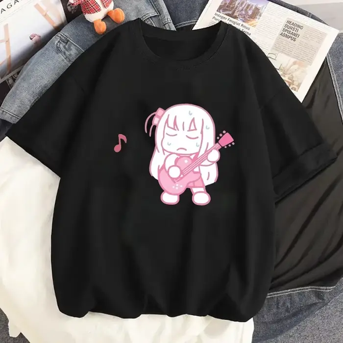 T-Shirt de dessin animé amusant et mignon pour femmes, vêtements de Style gothique Y2K pour femmes,