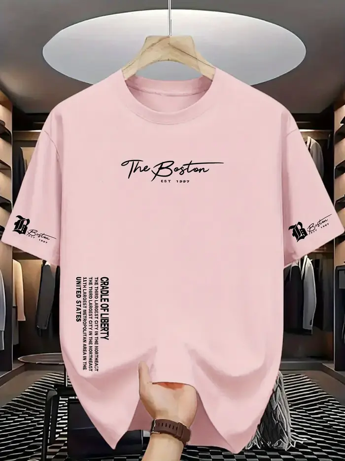T-shirt The Boston CRADLE OF LIBERTY pour hommes et femmes