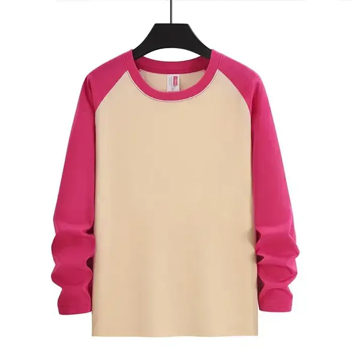 T-shirt Raglan manches longues coton t-shirts hommes femmes vêtements mode pulls décontractés automne hiver chemises