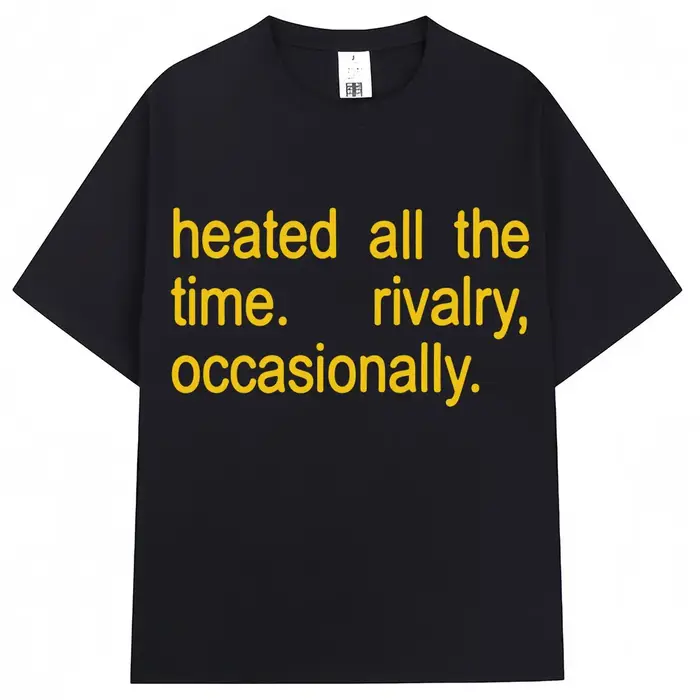 T-shirts graphiques « Heated Rivalry Heated All The Time » pour hommes et femmes, T-shirt populaire 