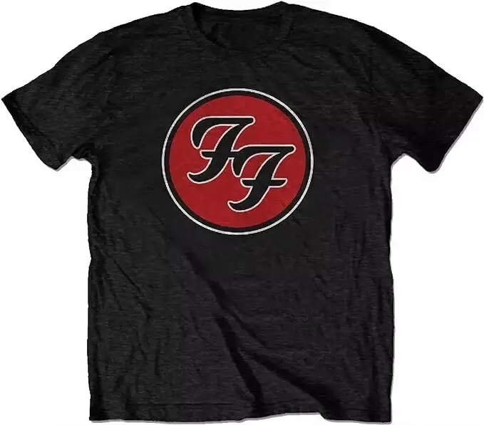 T-shirt Foo Fighters 2026 - Sous licence - Neuf - T-shirts de groupe Tailles S-4XL Luxe haut de gamme Unisexe Top Y2K