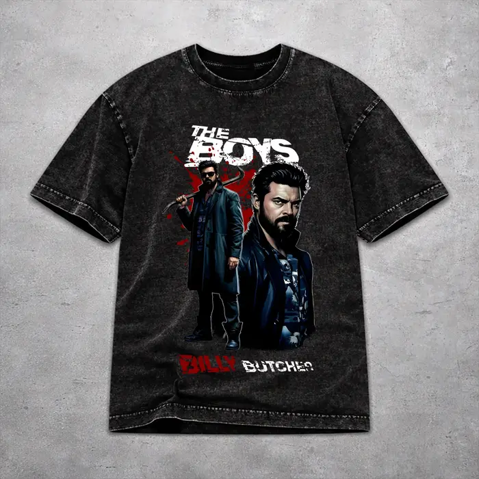 T-shirt pour femmes et hommes, série télévisée B-Boys, 2026, imprimé graphique, en coton lavé, tenue