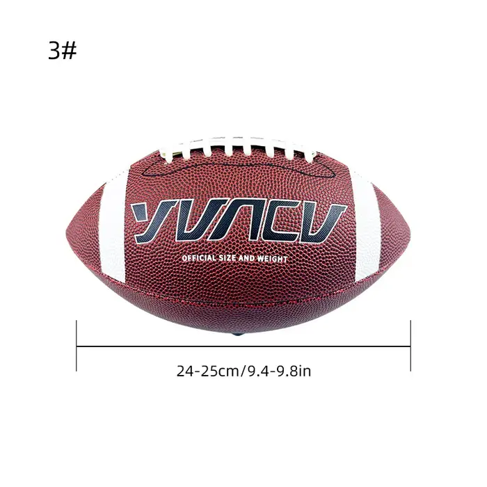 Football américain standard pour l'entraînement en plein air et le jeu récréatif, taille standard of