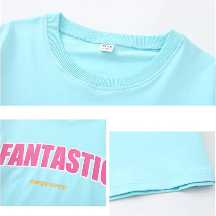 T-shirt et short de danse de rue pour garçons et filles