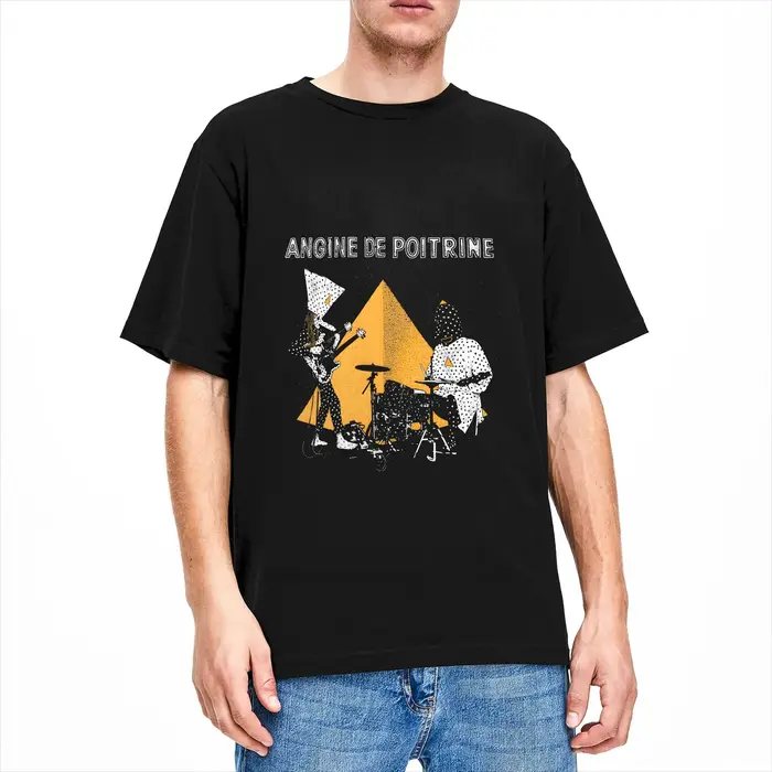 T-Shirt Angine de poitrine amusant pour hommes