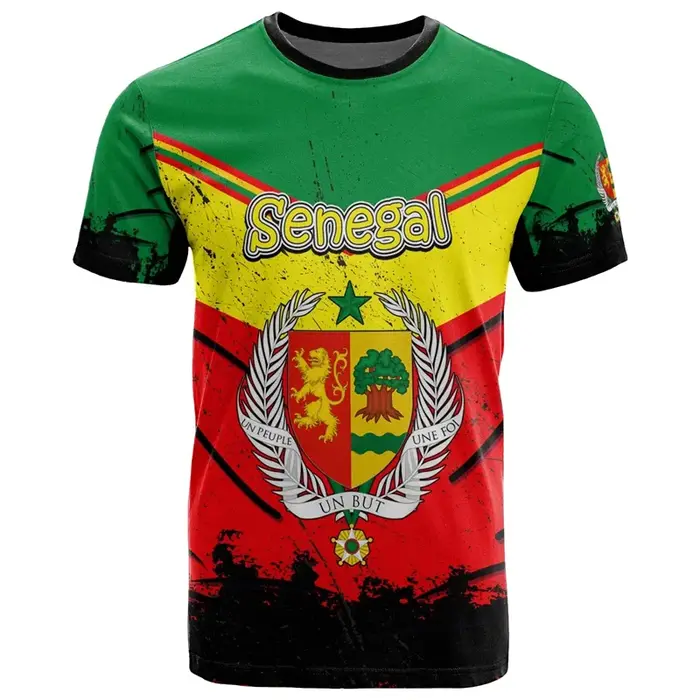T-shirt Sénégal africain pour hommes
