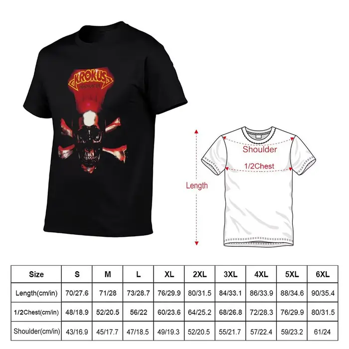 T-shirt décontracté avec logo krokus original, best-seller, pour hommes