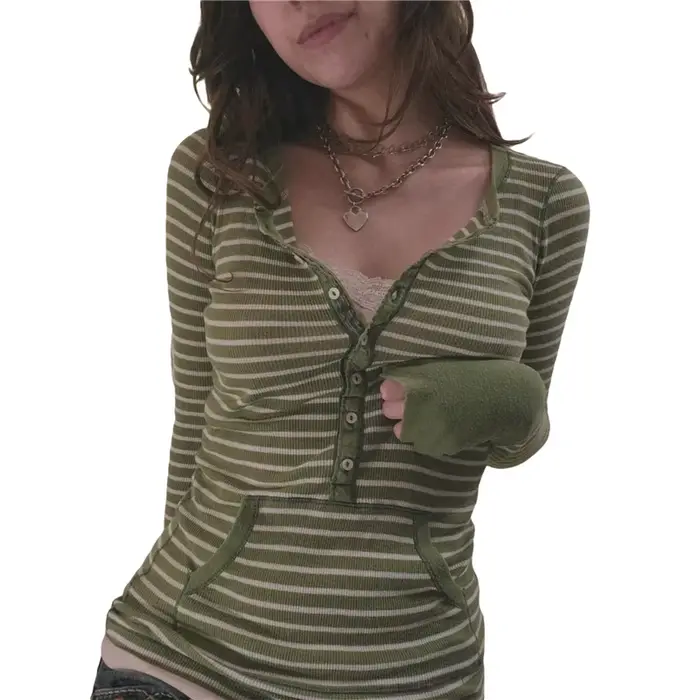 T-shirt à rayures pour femmes