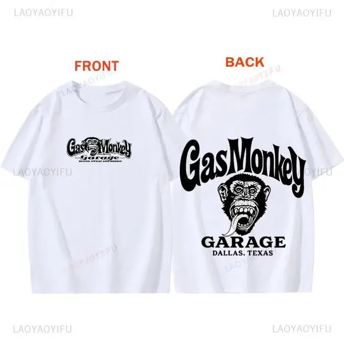 Camiseta Gas Monkey Garages Classics T-shirt à manches courtes pour hommes