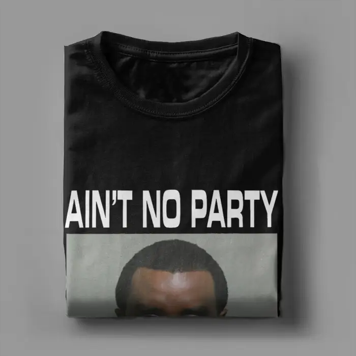 T-shirt rétro pour hommes Aint No Party Like a Diddy Party