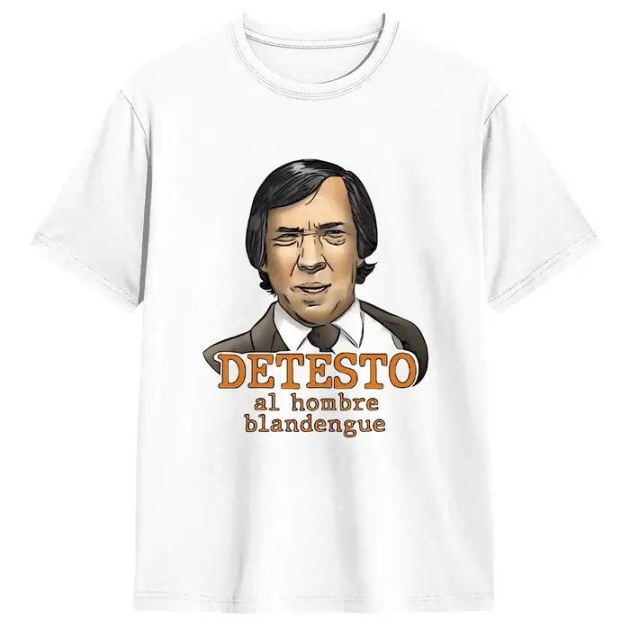 T-shirt Fary El Fary rétro espagnol DETESTO al hombre blandengue