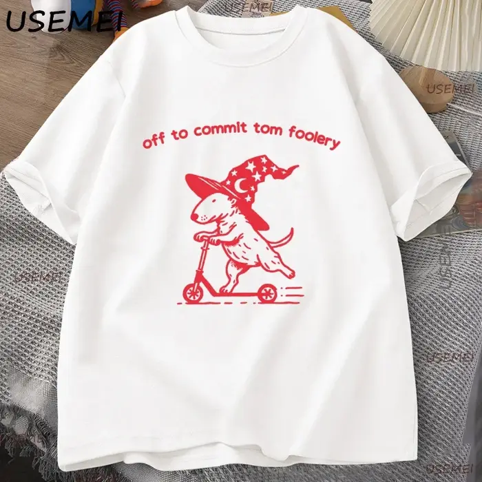 Drôle fonderie Bull Terrier T-shirt hommes femmes bizarre graphique t-shirts décontracté coton à manches courtes col rond homme vêtements