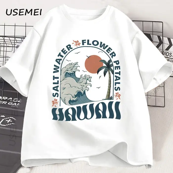 Hawaii plage T-Shirt océan