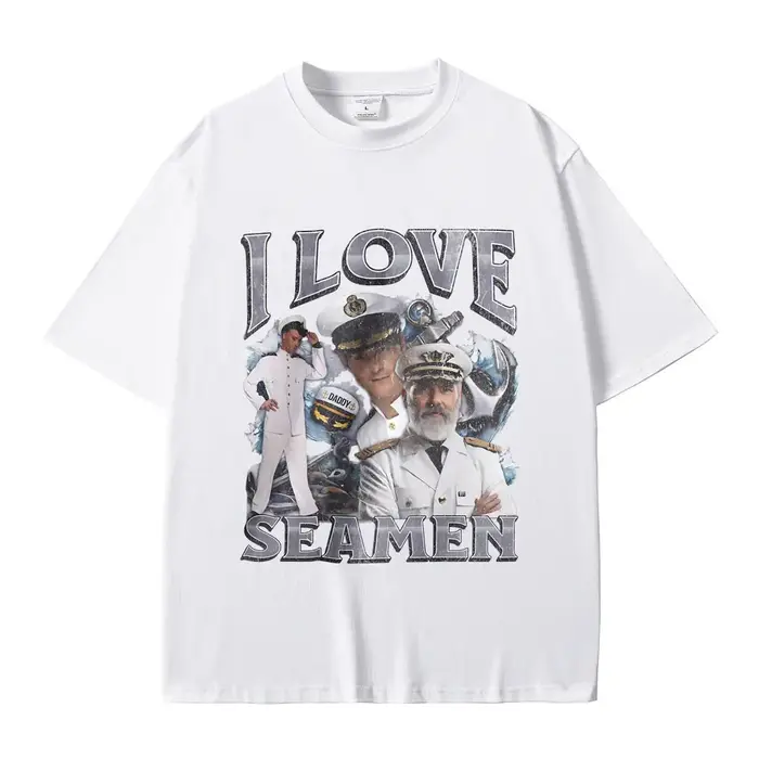 T-shirt Unisexe Vintage 2026 « I Love Seamen » – Coton Pur