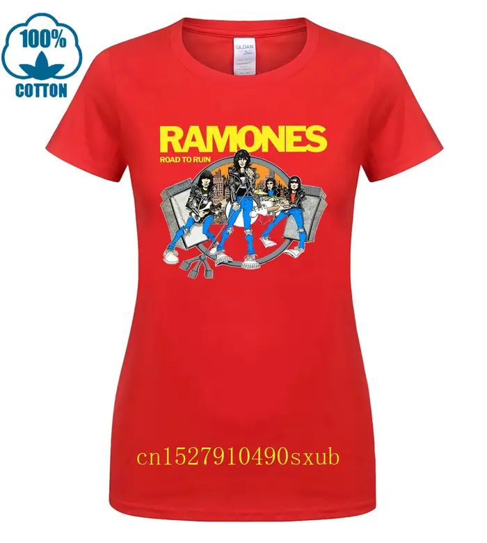 GILDAN t-shirt décontracté homme Ramones Nouvelle Mode 2017 Brandfashion Imprimer Slim Fit