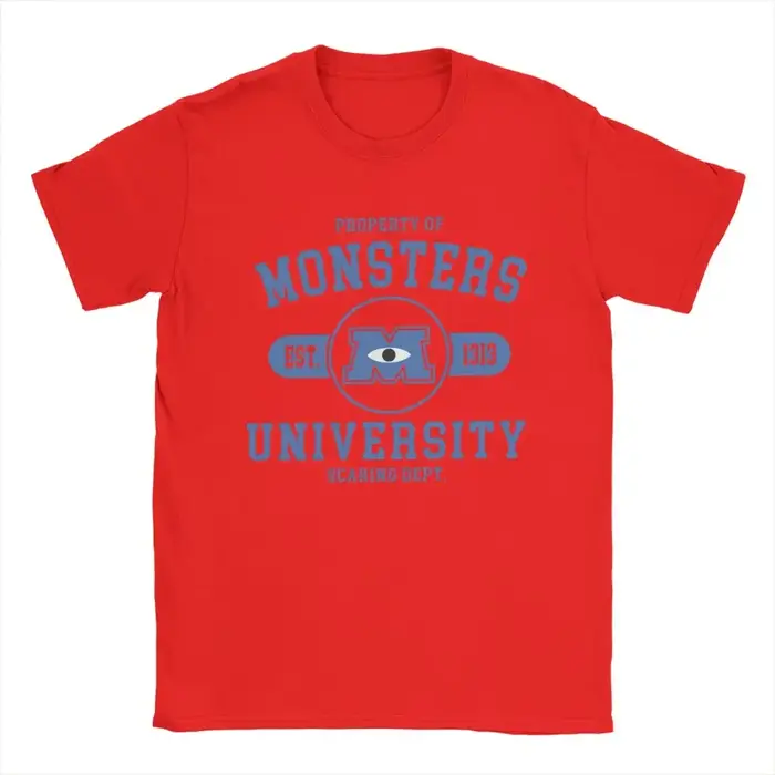 Hommes monstres université T-shirt étudiant