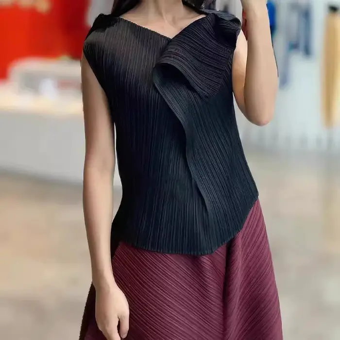 T-shirt confortable à col en V pour femme