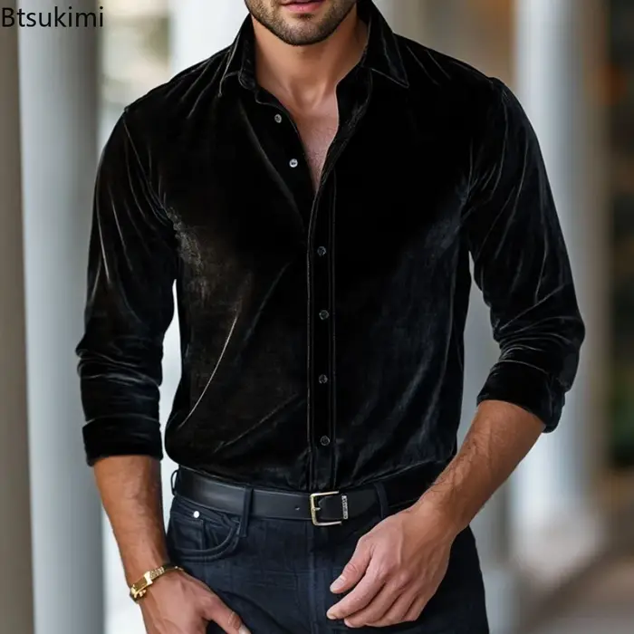 Nouvelle Collection Automne Hiver : Chemises Habillées Vintage pour Hommes