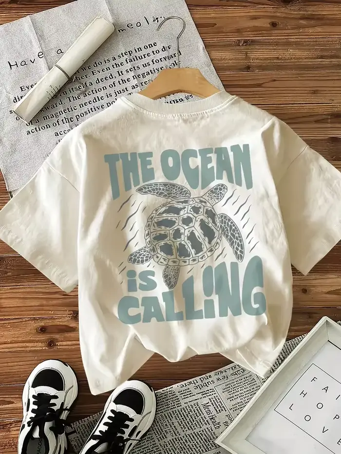 T-Shirt à manches courtes et col rond pour femmes