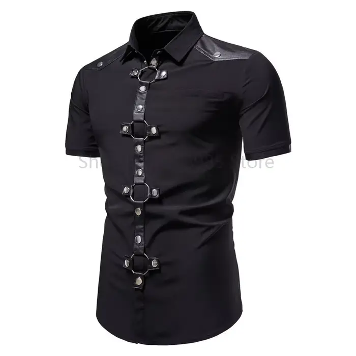 Chemise à manches courtes pour hommes