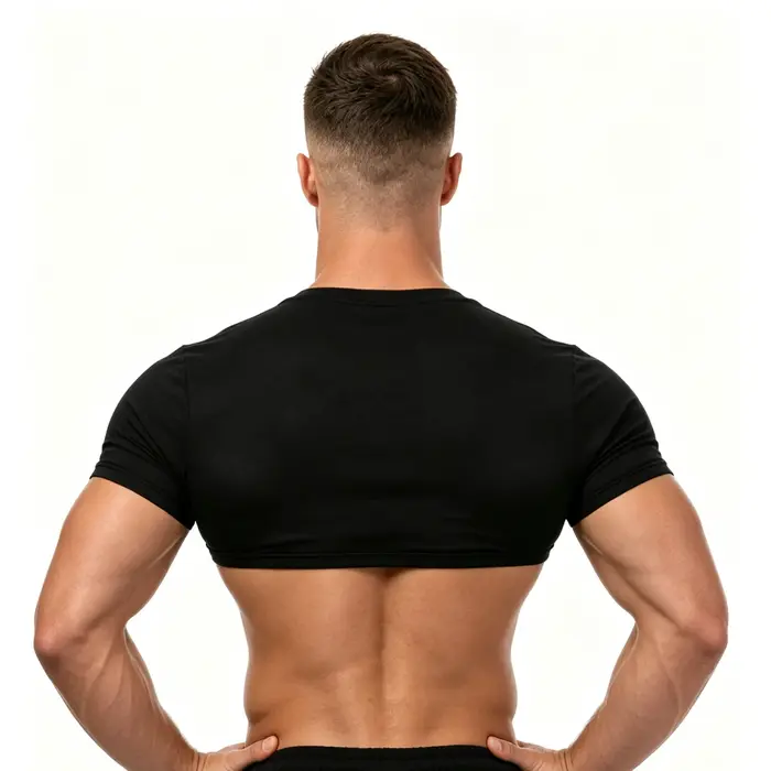 T-shirt court à manches courtes pour homme, col rond sexy, imprimé Y2K Yes Daddy, vêtements d'été pour homme, hauts de fête