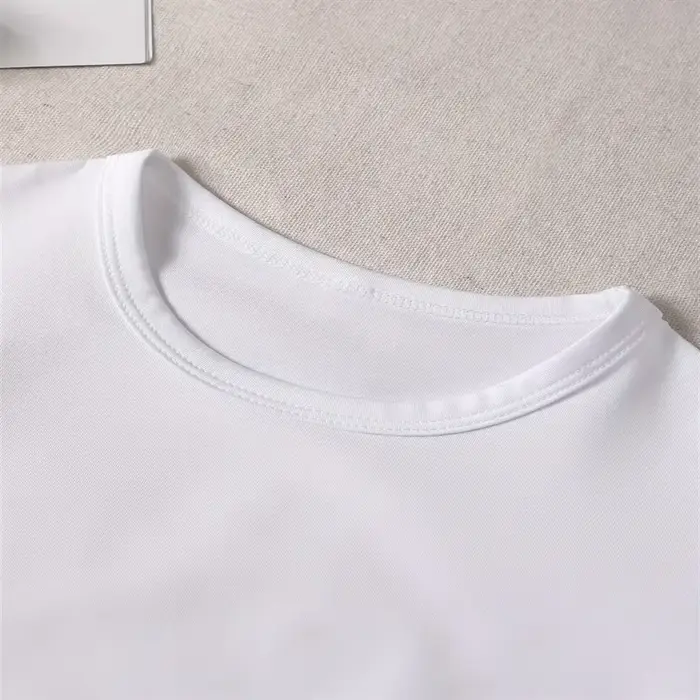 T-shirt décontracté à manches courtes pour femme