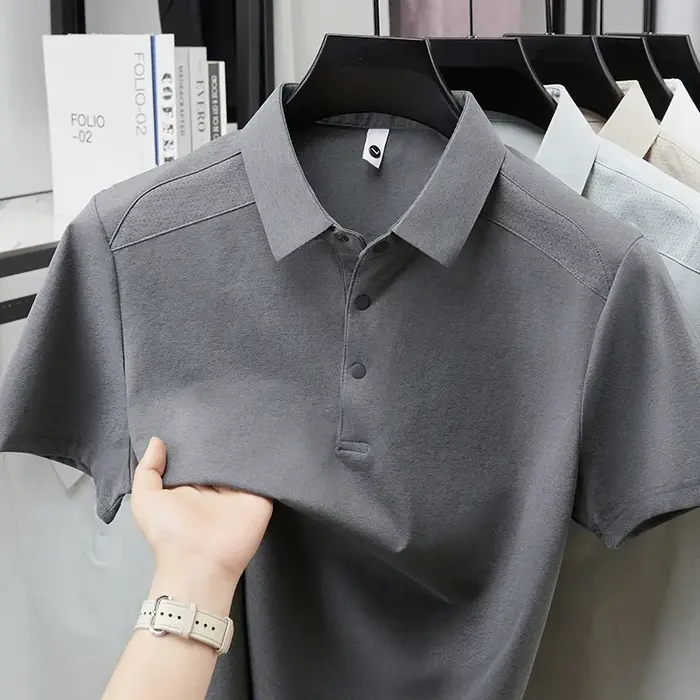 Polo pour homme à manches courtes