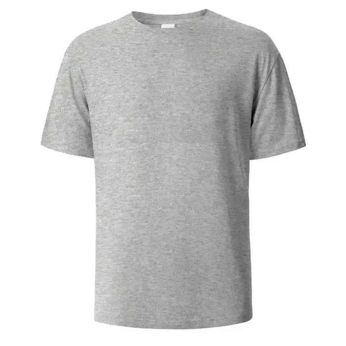 T-shirt unisexe en coton pur blanc lourd, confortable et écologique, nouvelle collection été 2026, s