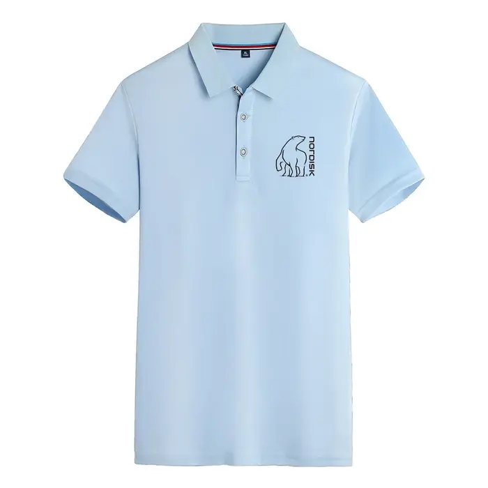 Polo pour homme confortable et élégant avec logo imprimé décontracté