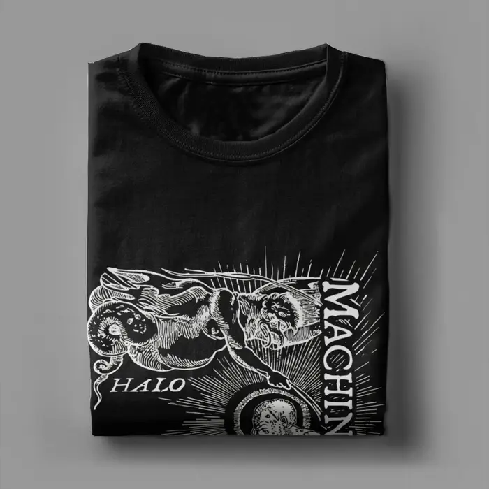 T-shirt streetwear Machine Head (3) en coton